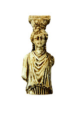 Semi Busto Dea Greca Cm 2,5x6