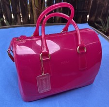 FURLA Hot Pink Candy Silicone