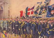 CARTOLINA MILITARE ,SCUOLA DI