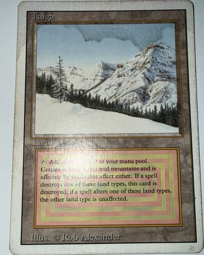 Magic the gathering taiga - magic:,