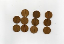 GETTONI TELEFONICI 11 gettoni telefonici di vari anni da Collezione Vintage