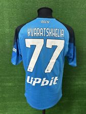 Maglia Napoli KVARATSKHELIA Store No Match Worn Indossata Shirt Camiseta Georgia