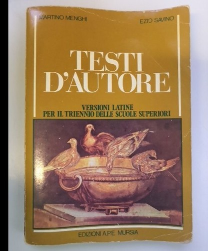 Testi autore - testi, d'autore