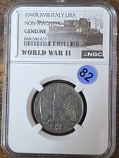 MONETA 1 LIRA 1940 SECONDA