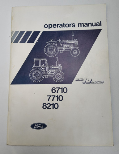 Trattore ford 6710 7710 - 7710, 8210