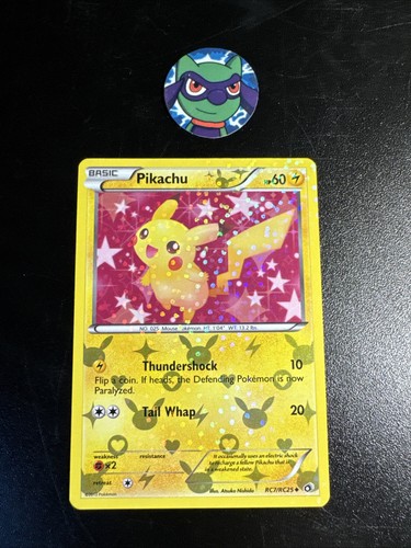 Pokémon tcg pikachu rc7 - pokémon,