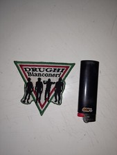 Toppa ultras Juventus Drughi anni 90 ricamata originale, no sciarpa Fighters