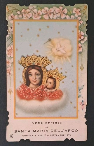 Antico santino holy card - c3,
