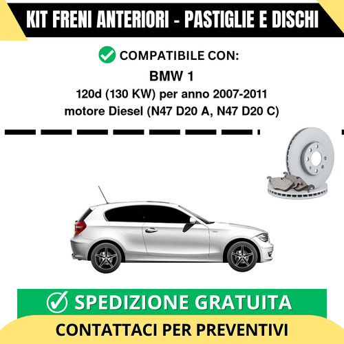 Kit freni anteriori pastiglie - kit,