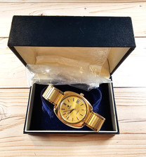 Cuscino vintage Roamer Anfibio 521-1223.013 data carica manuale placcato oro - 37 mm