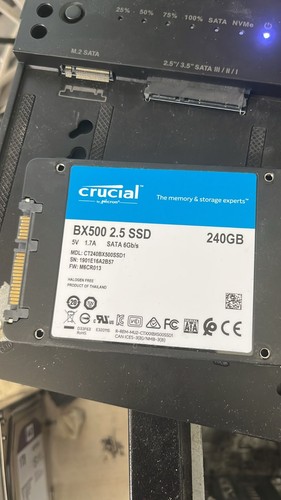 Ssd hard disk crucial - disk, 2,5"