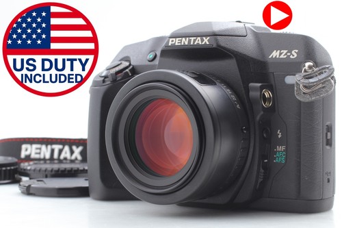 Pentax nero fotocamera - pentax, mz-s