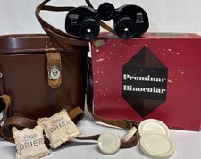 Vintage Kowa Prominar 7x35 binocolo Giappone birding astronomia ottica custodia e scatola