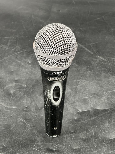 Shure pg58 microfono palmare - shure,