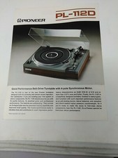 Pioneer PL-112D giradischi