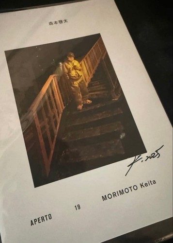 Autografo keita morimoto - autografo,