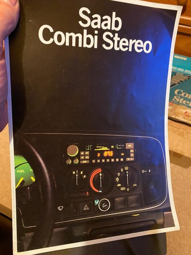 Saab clarion combi - saab, stereo