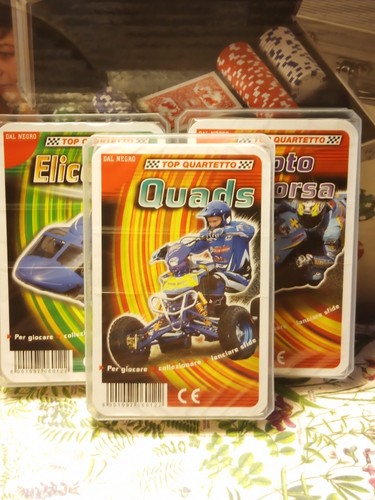Carte gioco quads - gioco, negro