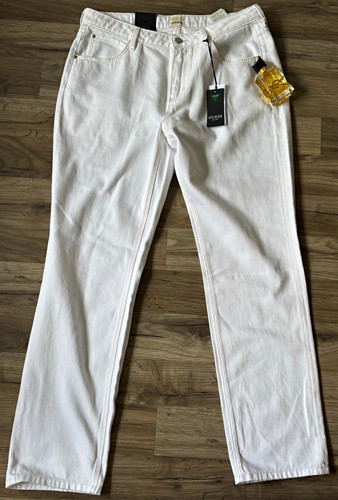 Jeans guess bianco gamba - guess,