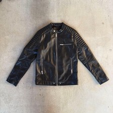 Size leather jacket zara - m,
