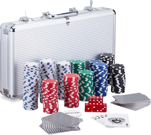 Relaxdays valigetta poker 300 - valigetta,