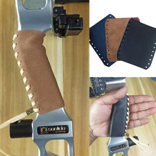 Archery Bow Handle Skin Cover Grip Genuine Leather Protector Non-slip Handmade
