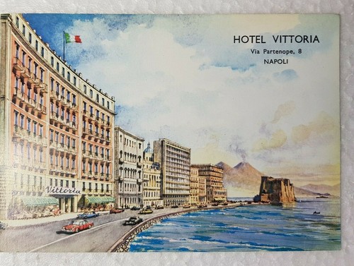 Cartolina hotel vittoria - cartolina,