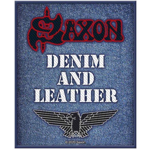 Saxon denim and leather - denim,