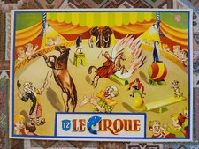 lotto 5 fogli tipografici di copertura per set da timbri per bambini / anni 60