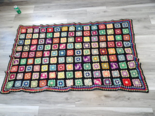Coperta vintage lana - , nonna