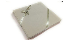 Completo Letto Matrimoniale ROCCO BAROCCO Tinta Unita 100% cotone