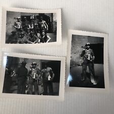 MINIERE : 3 VECCHIE FOTOGRAFIE DI MINATORI
