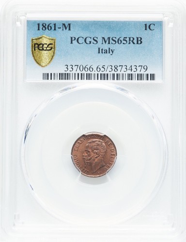 Regno italia 1861 1 - d'italia, 1861-m