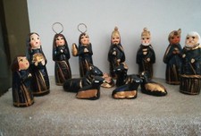 Presepe terracotta blu