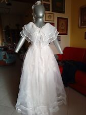 Delizioso Abito da sposa fattura artigianale, in tulle in seta taglia 44/46