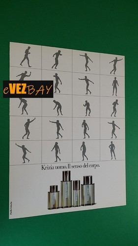 Pubblicità 1986 krizia uomo - pubblicità,
