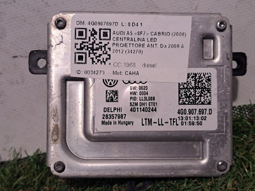 Centralina fari led per - a, audi
