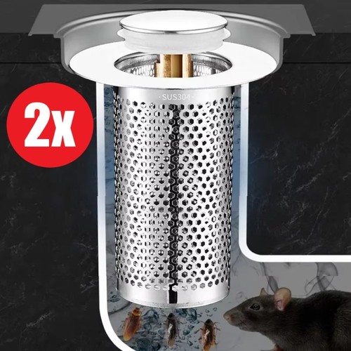 Filtro scarico pop tappo - 2x,