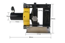 Piegatubi piegatrice idraulica rame busbar pressa CB-150D