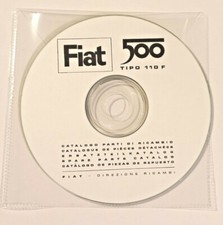 CD CATALOGO PARTI DI RICAMBIO FIAT 500 500L 110F TUTTI GLI ESPLOSI 1965-1971 