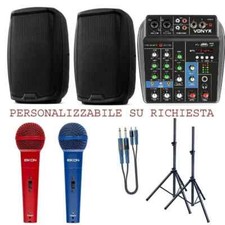 IMPIANTO KARAOKE 821 PACK