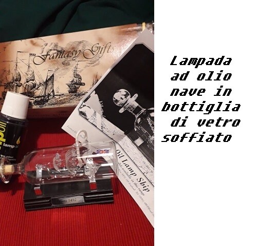 Lampada olio nave - ad, in