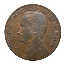 5 centesimi 1909 Prora - Roma - Vittorio Emanuele III - Regno d'Italia - MB-BB