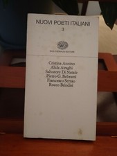 Nuovi poeti italiani 3 (Einaudi 1984) LIBRO INTROVABILE (Annino, Airaghi ecc.)