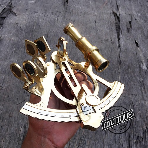 Sestante nautico vintage - sestante,