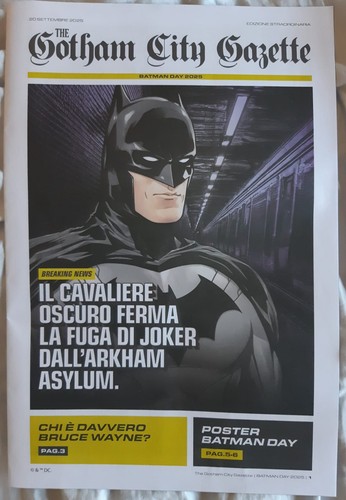 The gotham city gazette batman - city,