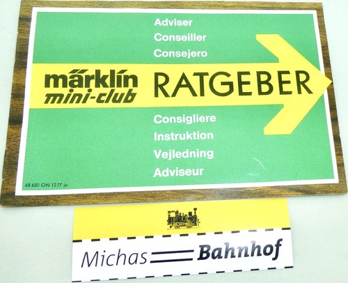 Mini club guida märklin - märklin, 68