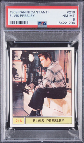 1969 panini cantanti - cantanti, elvis