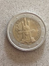 Moneta Da 2 EURO 150^ Anniversario Istituzione ROMA Capitale 1871- 2021
