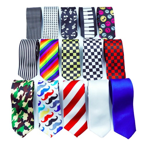 Cravatta slim selezioni - selezioni, unisex